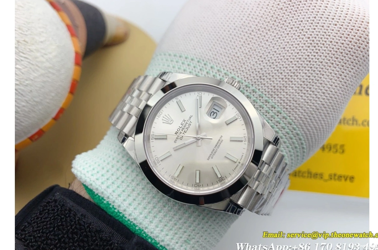 VSF SS Dial Jub Silver 126300 Datejust SS 41mm VS3235 0510